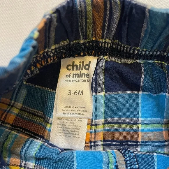 Boys set of 4 carters,Gerber, and children’s place size newborn-0-3M shirts pant - Picture 7 of 9